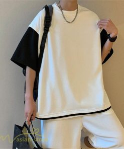 Tシャツ | Tシャツ メンズ 半袖 重ね着風 レイヤード 無地 ゆったり クルーネック カットソー 20代 30代 おしゃれ 無地 大きいサイズ シンプル 40代 カジュアル お出かけ