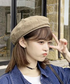 ベレー帽 | 帽子 シンプル レディース 大人 トレンド感 カジュアル ハット おしゃれ キャップ 可愛い