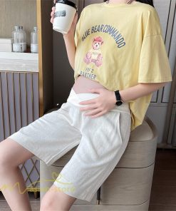 パンツ レギンス | マタニティパンツ レディース 麻 綿 ウエスト調整 着痩せ 妊婦服 パンツ マタニティウェア 無地 薄手 サマー ボトムス 産後 産前 マタニティ お出かけ 通勤