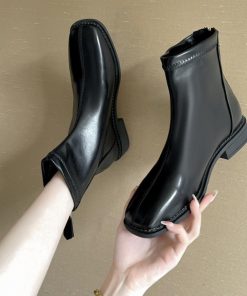 ショートブーツ | フルジップブーツ 美脚