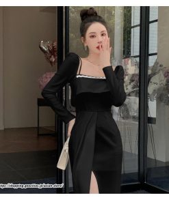 タイト | ワンピースタイトワンピース長袖 上品 セクシー高級感 ワンピース タイトワンピース ヒップアップ スリム 美ライン シルエット エレガント お呼ばれ