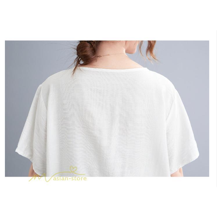 tシャツ・カットソー | tシャツ カットソー レディース 切り替え 女性着 シンプル カジュアル フリーサイズ ゆったり 夏新作 おしゃれ 半袖 チェック柄 黒 半袖tシャツ 丸首 白