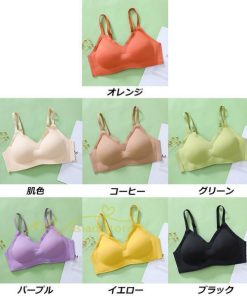 ショーツ | ブラジャー ノンワイヤー 補正ブラ ナイトブラ 谷間 盛れる ノンワイヤーブラ ヨガウェア 運動用 普段使い シンプル 上品 3/4カップ 20代30代40代50代60代 人気
