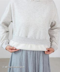 パーカー | バックパール プルオーバー 長袖 バックタック トレーナー レディース フェイクパール ゆったり フード付き 裏起毛 防風 厚手 防寒 秋冬 あったか