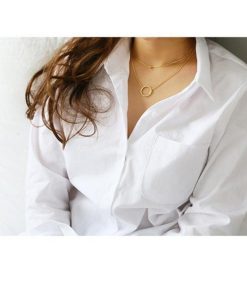 シャツ・ブラウス | ワイシャツ レディース 長袖 ブラウス 事務服 オフィス OL 制服 就活 リクルート 無地 長袖シャツ ファッション 優雅 激売れ 細身 カジュアル エレガント 通勤