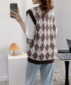 ニット・セーター | ニットベストレディース秋冬ニットトップス