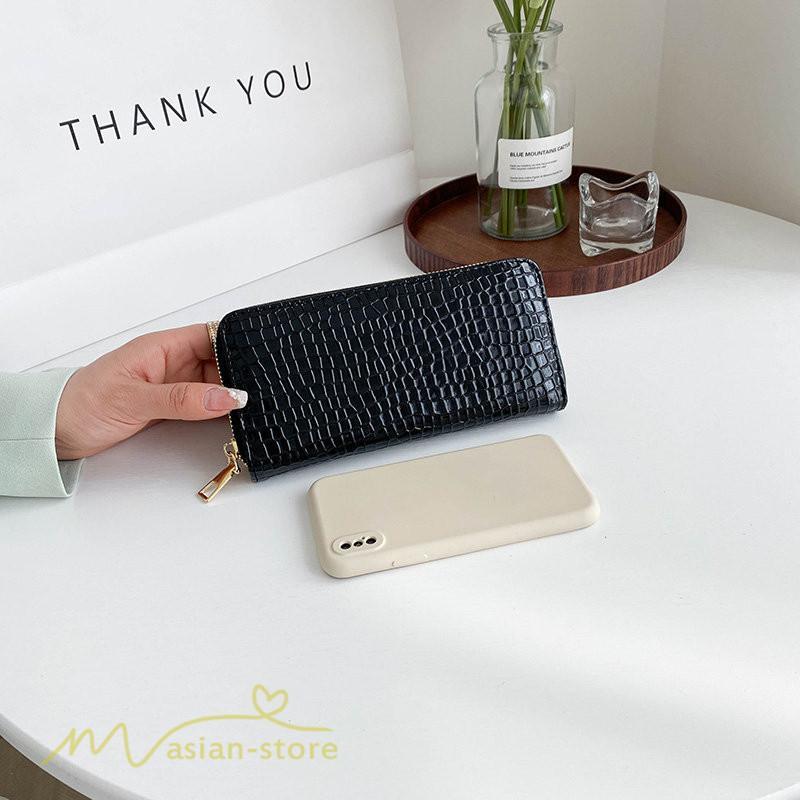 さいふ バッグ | レディース 長財布 レディース ウォレット 財布 さいふ 大容量 シンプル 緑 黒 白 プレゼント ロングウォレット 人気 使いやすい 20代 札入れ 40代 30代