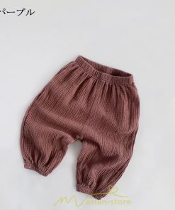 衣装 服 | 子供服 パンツ ベビー ズボン 保育園 男の子 女の子 男女兼用 子ども服 こども服 夏 カジュアル キッズ コットン 2022年新作 長ズボン 韓国風