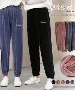 クロップドパンツ | スウエットパンツ ウエストゴム 無地