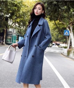 チェスターコート | アウター コート フロントボタン 九分丈袖 スリム型 ポケット キルティング裏地 暖かい 秋冬 膝丈 ミモレ丈 ツイード 大人 30代 無地