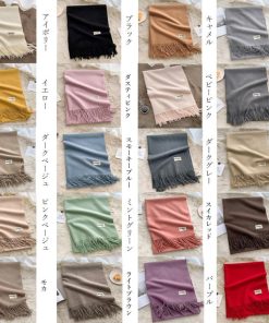 マフラー | ストール 大判 カシミヤタッチ