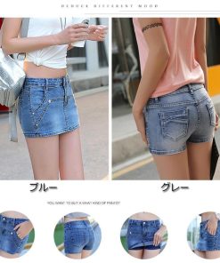 デニム | レディース ショートパンツ ホットパンツ スカパン キュロットスカート