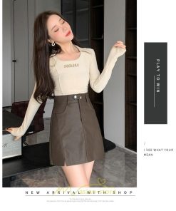 スカート | ミニレディース レザー Aライン タイト フェイクレザー 美シルエット シンプル ショート丈 着回し 通勤 お出かけ カジュアル