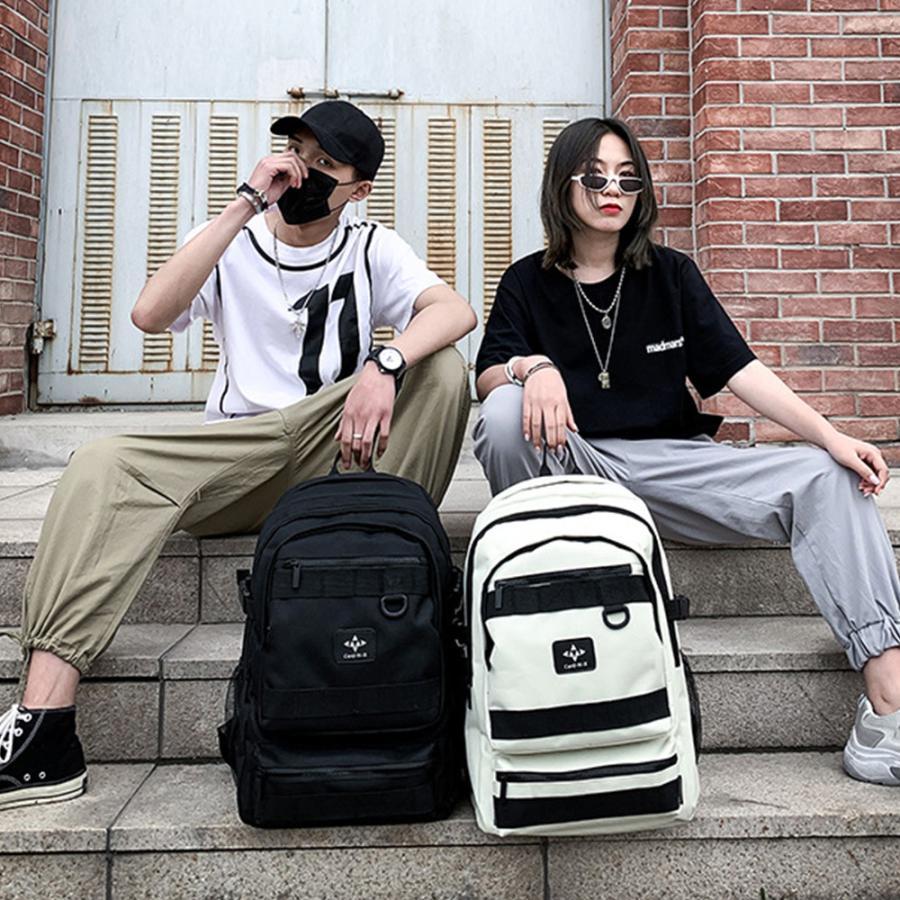リュック | シンプル ファッション 大容量 旅行 カジュアル 大きめ 韓国 男女兼用 アウトドア デイパック リュックサック バッグ バックパック
