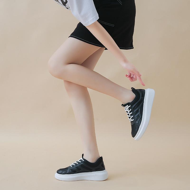 スニーカー | レディースシューズ レースアップ ローカット 厚底靴 履きやすい カジュアルシューズ フラットシューズ ローカットシューズ