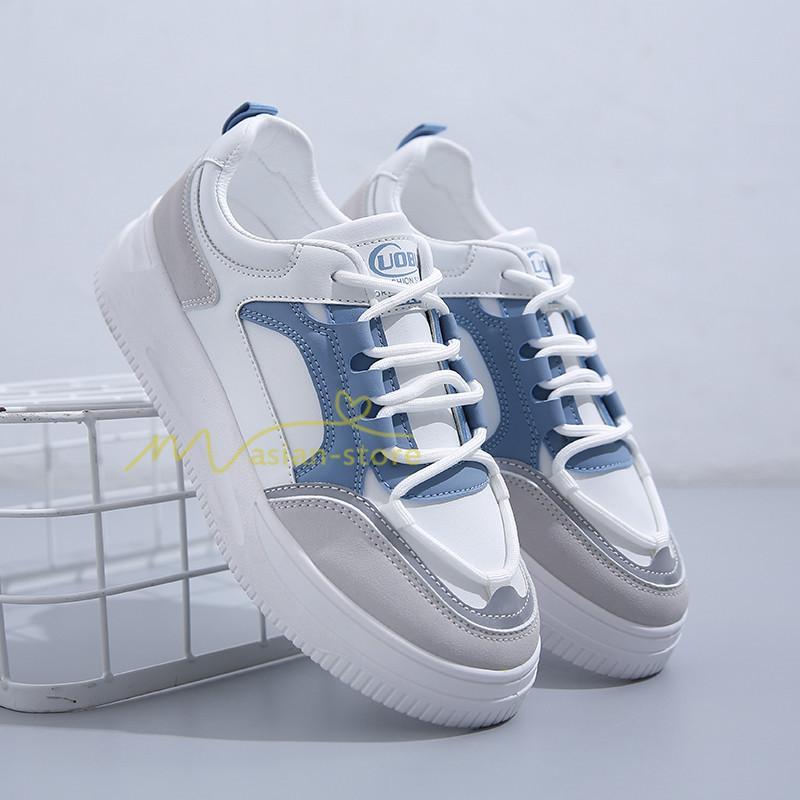 スニーカー | スニーカー レディース レディースシューズ ローカット 靴 フラットシューズ ぺたんこ ウォーキングシューズ Pu革 厚底靴 歩きやすい 厚底スニーカー 美脚