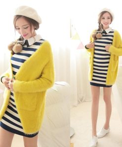 ベレー帽 | ベレー帽ニット/レディース帽子秋冬帽子レディースベレー帽全14色イエロー