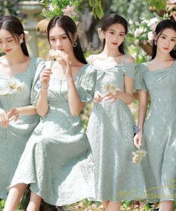 大人 | パーティードレス 結婚式 40代 20代 ミモレ丈 袖あり 長袖 韓国風 フォーマルドレス ワンピース お呼ばれ 二次会 エレガント 披露宴 女性 謝恩会 上品