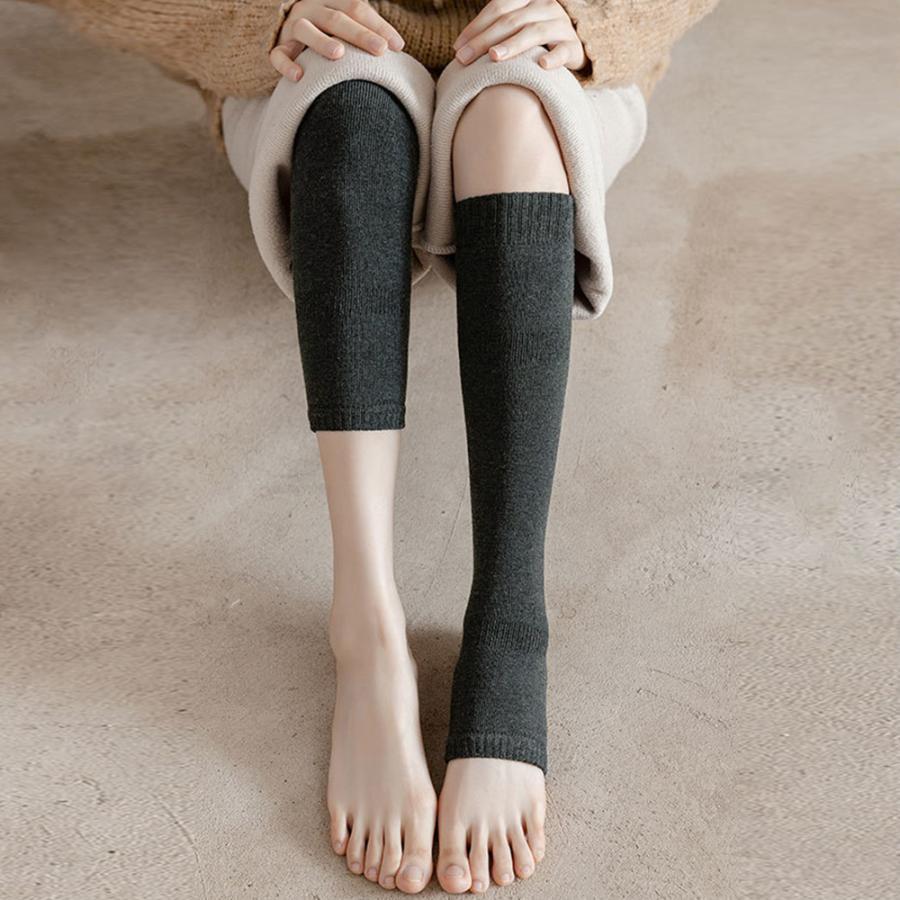 その他小物 | ロング丈ニットレッグウォーマーレディース