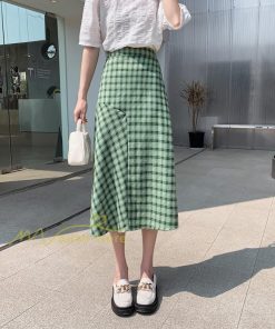 スカート | ボトムス レディース きれいめ 40代 30代 春秋 ロング丈 おしゃれ カジュアル 無地 通勤 OL 韓国風 チェック柄 通学 リゾート 着痩せ 20代 お出かけ