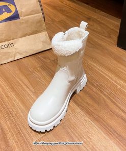 ブーツ | ムートンレディース 靴 裏ボア 裏起毛 シューズ サイドジップ 秋冬 暖か 防寒 疲れない 20代30代40代50だい 歩きやすい ファスナー 痛くない