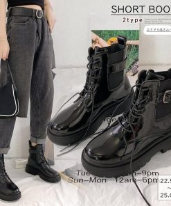 ショートブーツ | 厚底 サイドコアブーツ