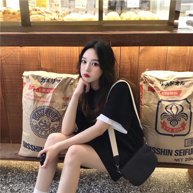 tシャツ・カットソー | Tシャツ 半袖 レディース カットソー バックギャザー トップス ビッグティーシャツ 2019春夏新作 大人気 ロングティーシャツ 可愛い シンプル ゆったり