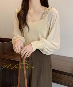 tシャツ・カットソー | カットソー トップス レディース ロンT Tシャツ 春 長袖 おしゃれ シフォンシャツ エレガント 20代30代40代 カジュアル お出かけ 着回し 通勤通学 ファッション