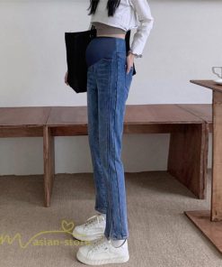 パンツ レギンス | ジーンズ マタニティウェア パンツ デニムパンツ 妊婦 無地 ロングパンツ マタニティパンツ 春 秋 デニム 大きいサイズ 妊婦服 上品 産前 おしゃれ 9分丈