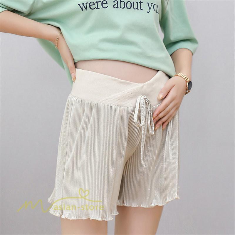 ショートパンツ | マタニティウェア パンツ マタニティパンツ サマーパンツ 夏 部屋着 カジュアル レディース ゆったり ウエスト調整 妊婦 マタニティ おしゃれ 大きいサイズ