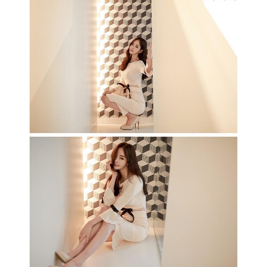 タイト | ワンピース タイトワンピース 結婚式 パーティードレス ミディアム 膝丈 袖あり 二次会 お呼ばれ 上品 演奏会 リボンつき ワンピ オフィス きれいめ