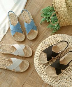 サンダル | ビーチ ローヒール 春夏 靴 フラット レディース ぺたんこ パンプス ミュール