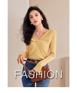 シャツ・ブラウス | ニットシャツ 長袖 ゆったり シャツ ブラウス トップス 体型カバー レディース 春秋 シンプル 秋 冬 あったか キレイめ オシャレ カジュアル 通学 着痩せ 通勤