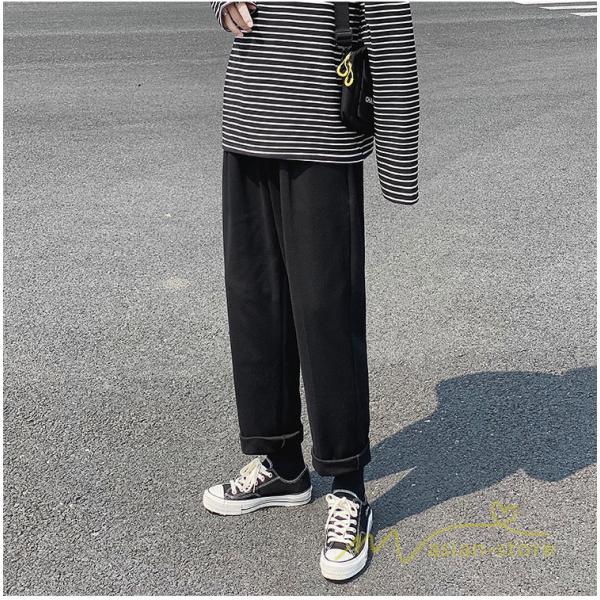 チノパン | スウェットパンツ メンズ スウェット レディース 黒 無地 ダンスパンツ ボトムス パンツ スリム チノパンツ 九分丈 イージーパンツ ストレート ヨガ ゴム