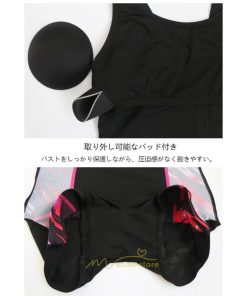 水着 | 競泳レディース競泳用 水着レディース フィットネス 競泳部活 練習用 水泳 フィットネスパッド付き スイムウェア トレーニング ワンピース