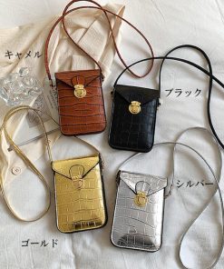 ショルダーバッグ | スマホショルダー ミニポシェット 縦型