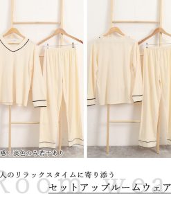 インナー・ルームウェア | 長袖 ルームウェア 上下セット 韓国風