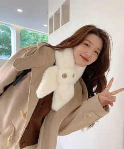 マフラー | フェイクファー ティペット レディース