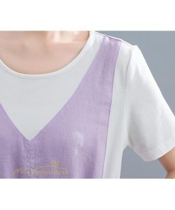 マキシ | ワンピース ロングワンピース レディース 重ね着 半袖ワンピース 切り替え 20代 30代 無地 上品 カジュアル 50代 40代 体型カバー Aラインワンピース 着痩せ