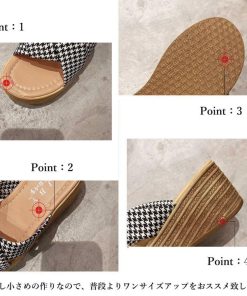 サンダル | 厚底ウエッジソール 韓国風