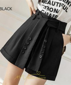 ショートパンツ | パンツ 無地 ベルト 美脚 カジュアル シンプル レディース 春 夏 新作 2022 ボトムス 短パン ゆったり ズボン 日常 お出かけ