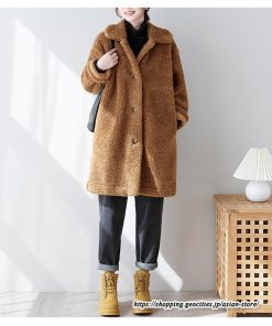 コート・ジャケット | ボアコート レディース アウター 秋冬 春 ボア 暖かい 防寒防風 コート ジャケット 長袖 あったか ふわふわ 無地 ボタン チェスターコート 大人 30代 ポケット