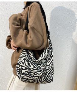 ショルダーバッグ | ゼブラ柄 レディース