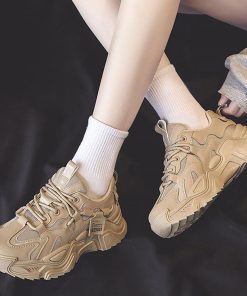 ショートブーツ | 厚底スニーカー レディース 韓国風