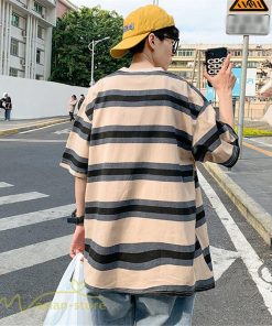 Tシャツ | Tシャツ メンズ 半袖 ゆったり ボーダー おしゃれ 半袖カットソー ファッション カジュアル体型カバー トップス メンズスタイル 夏新作