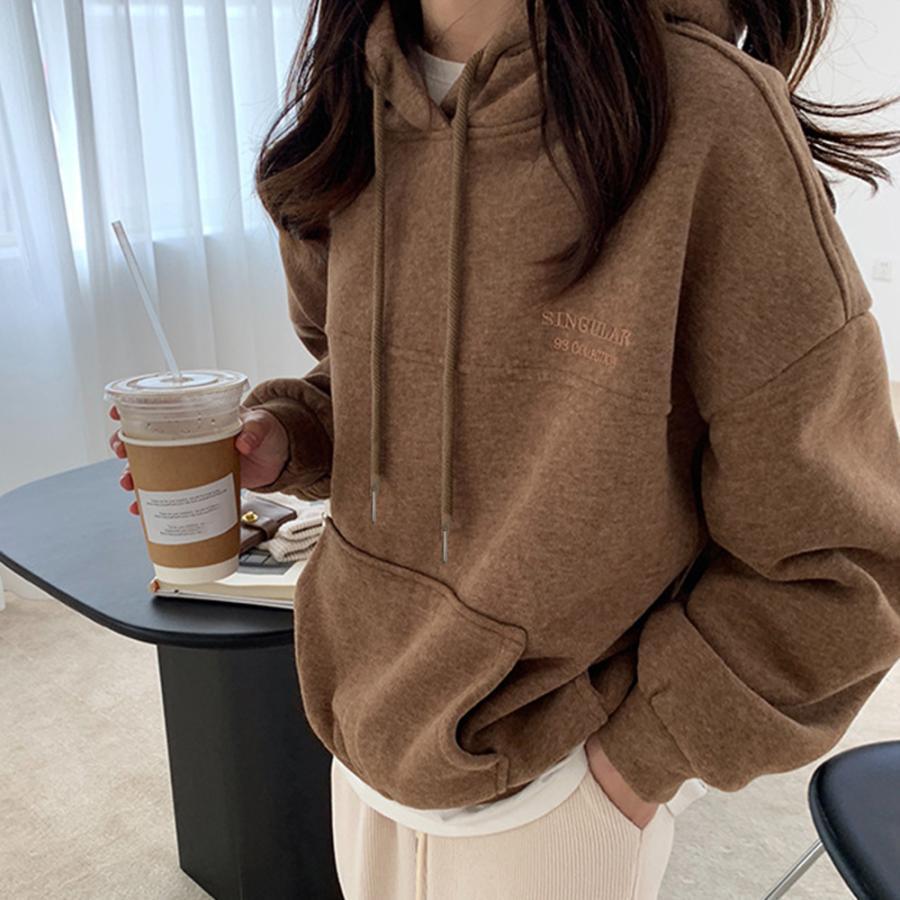 パーカ | スウェット パーカー 裏起毛 韓国風