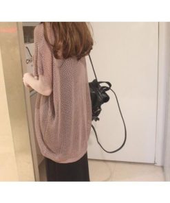 セットアップ | キャミソワンピース トップス レディース ニット キャミソールワンピース 着痩せ 2点セット 体型カバー 可愛い 春夏 黒 通学通勤 無地 2色