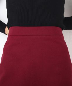 ミニスカート | 秋冬 タイトスカート レディース ボトムス ハイウエスト Aラインスカート 台形スカート