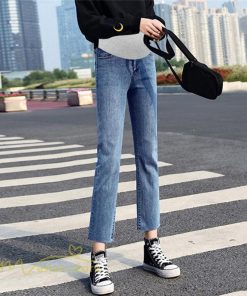 パンツ レギンス | マタニティ パンツ レディース ジーンズ 着痩せ 上品 デニム 妊婦 マタニティウェア ウエスト調整 大きいサイズ 9分丈 マタニティパンツ 妊婦服 大人 産前