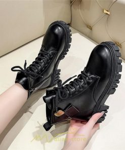 ショートブーツ | ブーツ レディース 黒 低反発 黄色 白 編み上げ 歩きやすい 足が痛くならない 厚底 おしゃれ 春 50代 40代 秋 30代 新作 20代